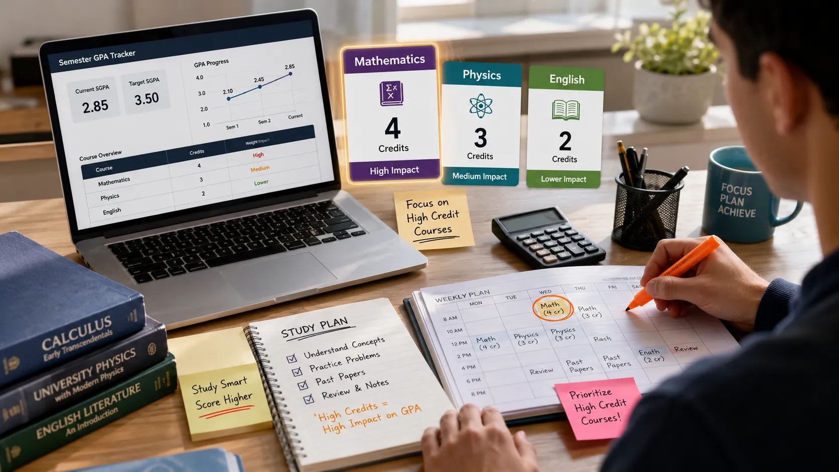 Visual illustration: 10 Proven Tips to Improve Your Semester GPA