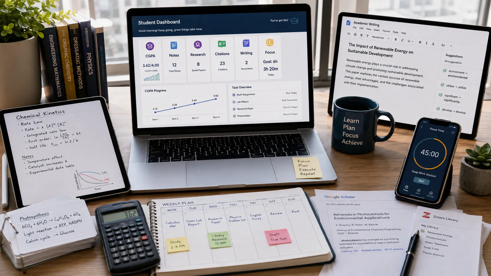 Visual illustration: Best Free Academic Tools for Students in 2026